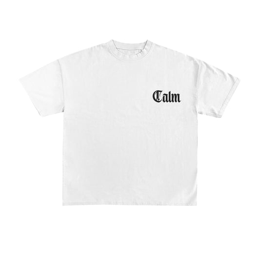 “Calm” Heavyweight T-shirt - White